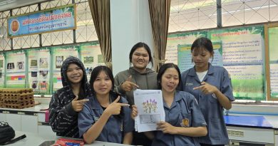 ผลงานนักเรียนนักศึกษา ศึกษาการทำตัวอย่างพรรณไม้บูรณาการงานสวนพฤกษศาสตร์โรงเรียน ลงในรายวิชาวิทยาศาสตร์ชธ.13
